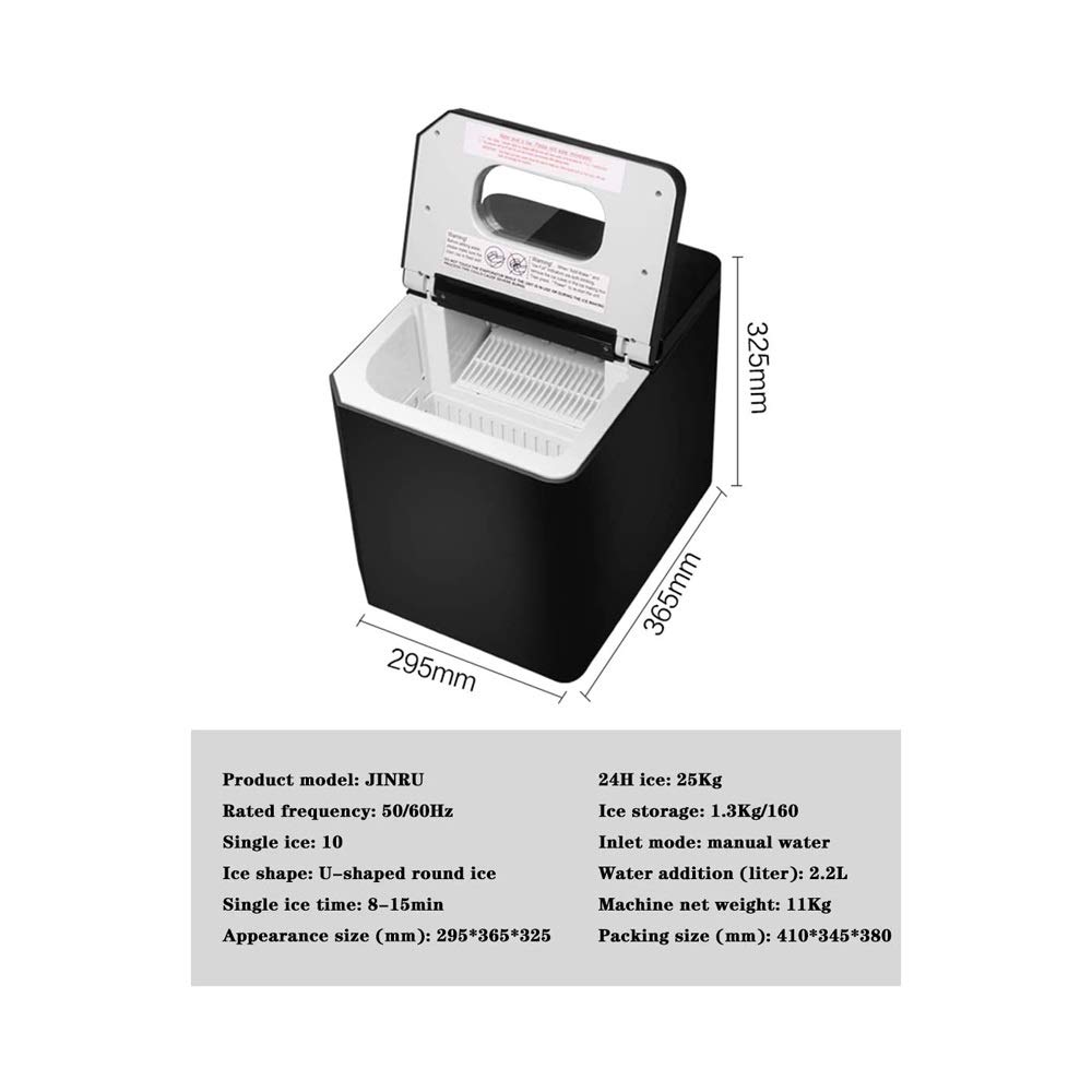 Ice Maker Machine Countertop Portable Compact Ice Cube For Your Home Portable Ice Maker Machine For Countertop - Makes 55 Lbs Of Ice Per 24 S - Ice Cubes Ready In 8 Minutes on Fridge.com - View 2