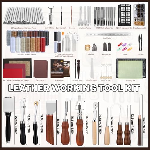 CBHGFEA Premium Leather Tooling Kit