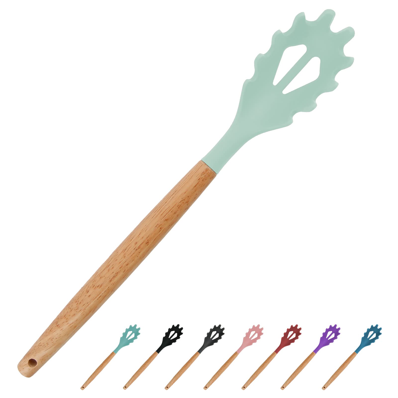 Pince à Spaghetti Inox 34cm - Fourchette Serveur à Dents - Résistant Lave-vaisselle - Accessoire Cuisine Professionnel