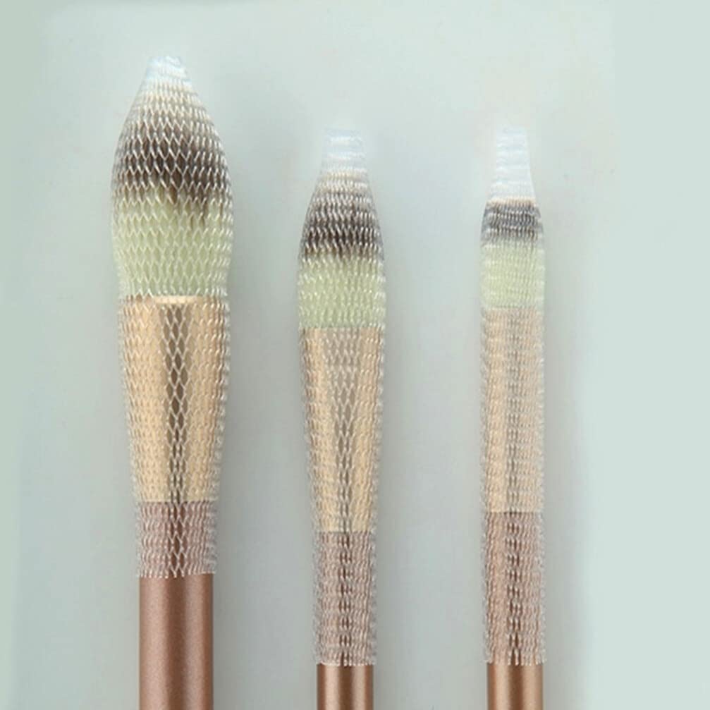 Brush Mesh Cover 50pcs PE Reusable Protector for Travel