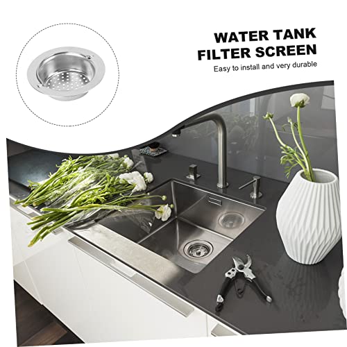 Colador para fregadero cocina acero inoxidable 3.46 pulg miniatura 2