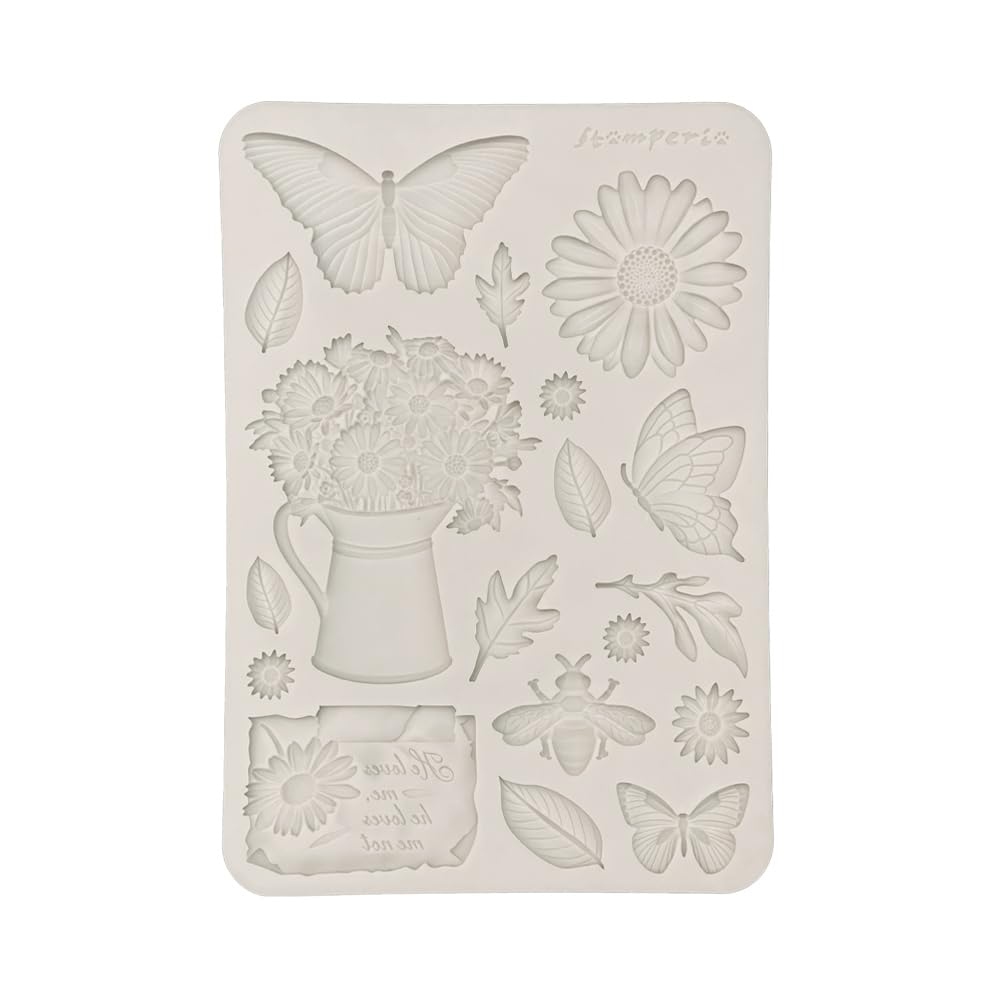Stamperia Silikonform A5 für Scrapbooks, Bullet Journals und Mehr