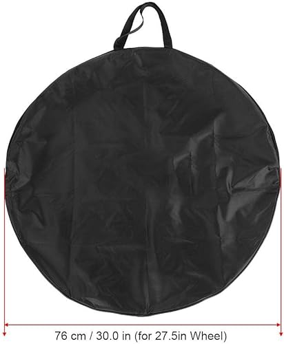 Miniatura 5 de Yosoo Negro Nylon Bicicletas Rueda Bolsa de transporte Traje para Mountain Road Bike Ruedas delanteras y traseras 27,5 y 29 pulgadas Opcional