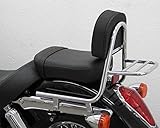 honda shadow vt 750 rc50 auspuff Sissy Bar für Honda VT 750 Shadow RC50 2004-2009