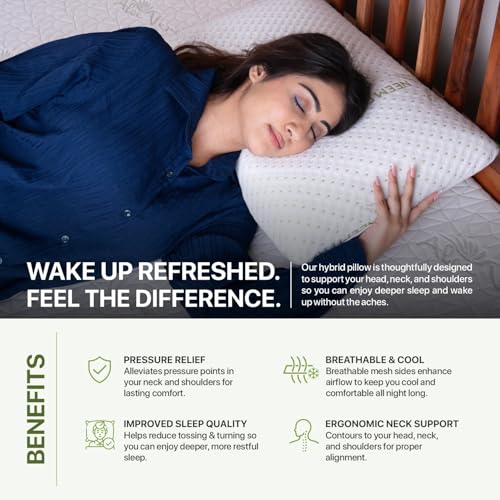 Image of Neckpedic Hybrid Pillow Pack of 2
