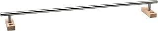 Teak Tuning Round Fingerboard Rail - 2X Long Edition - Silver - 21" Long, 2" Tall - Prolific Series