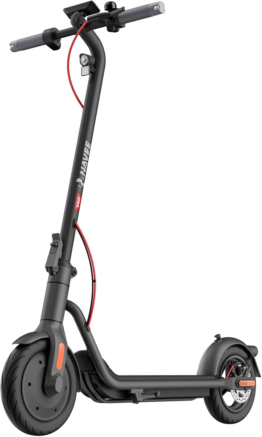 NAVEE V25 V40 V50 Electric Scooter,Max 20 MPH & 25/40/50 KM,10" Self-Sealing Tubeless/10 * 3" Pneumatic, 600W/700W MAX Power,Foldable E-Scooter for Adults