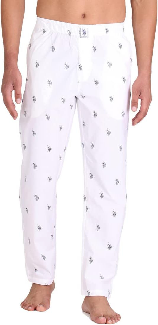 U.S. Polo ASSN. Men's Regular Fit Mid Rise Pyjama Bottom