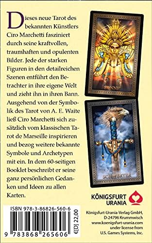 Tarot Grand Luxe: 78 Tarotkarten mit ausführlicher Anleitung