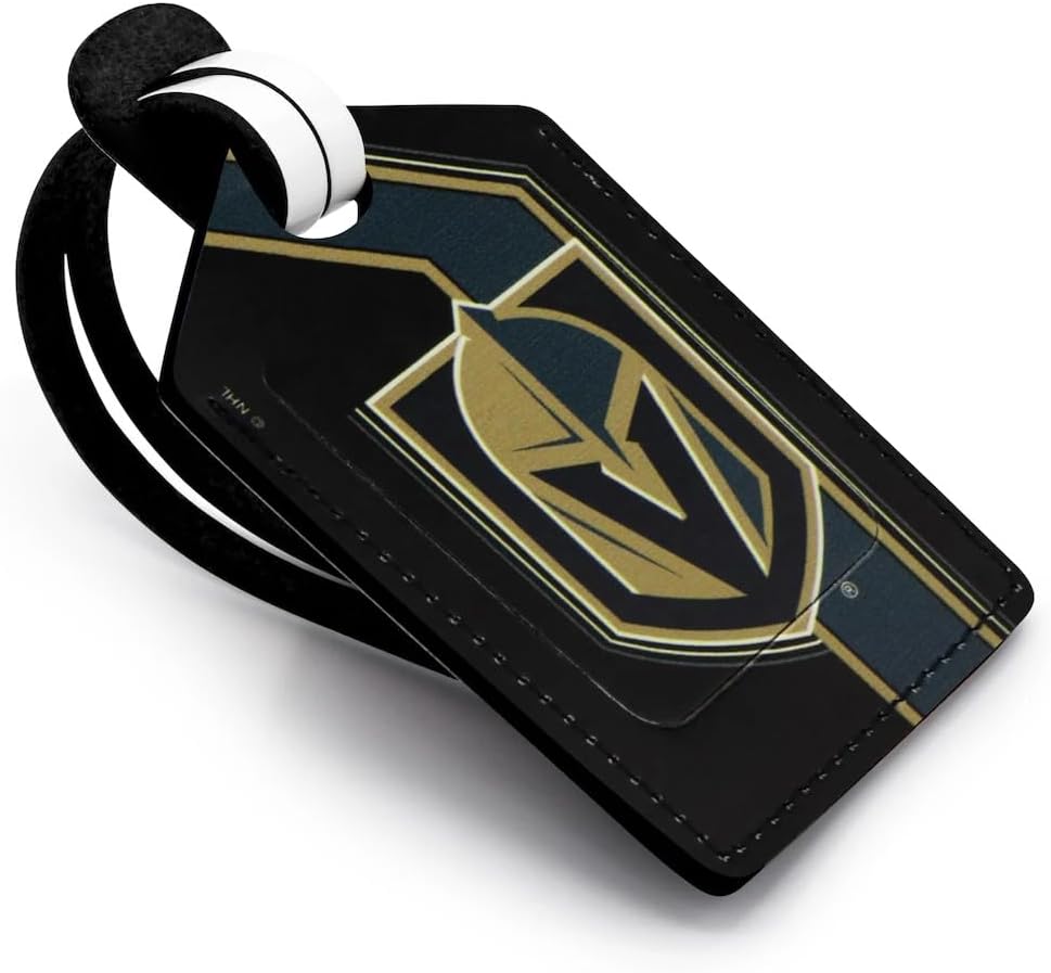 VEGAS GOLDEN KNIGHTS PERSONALIZED Licensed NHL Three Piece Leather Gift Pack with Tag