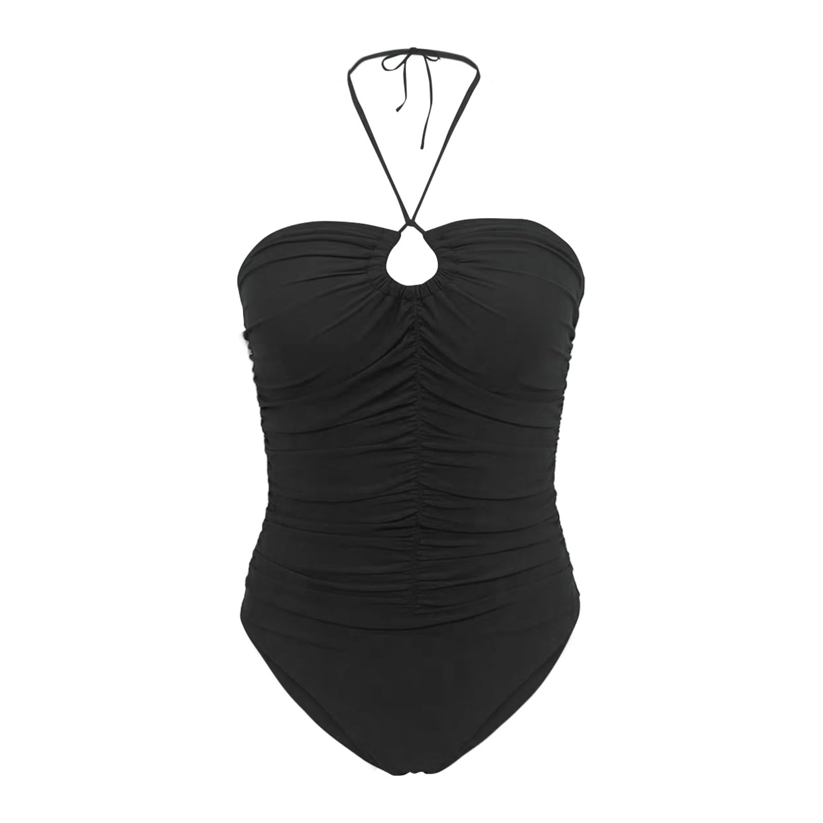 Bañador Mujer Talla Grande Natación Bañador Reductores Piscina Una Pieza Espalda Abierta Trajes De Baño Reductor Barriga Secado Rápido Push Up Traje De Baño Vientre Plano Con Relleno Beachwear Baratos