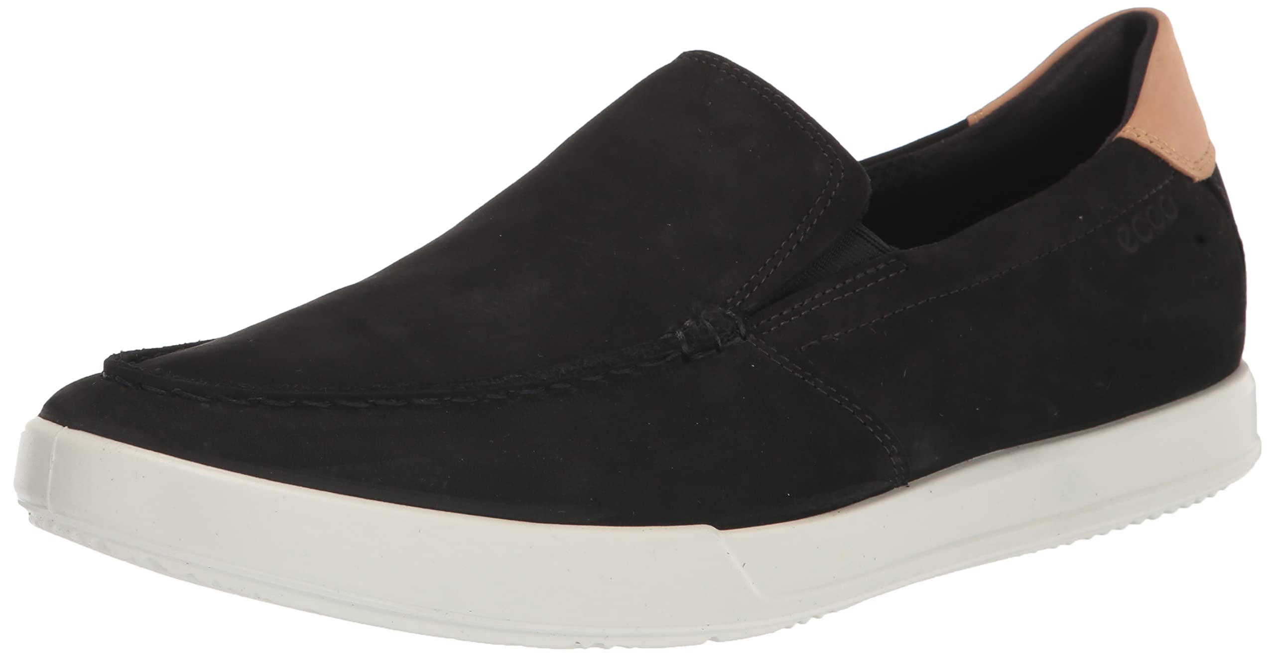 ECCOMen's Cathum Moc Toe Slip on Sneaker