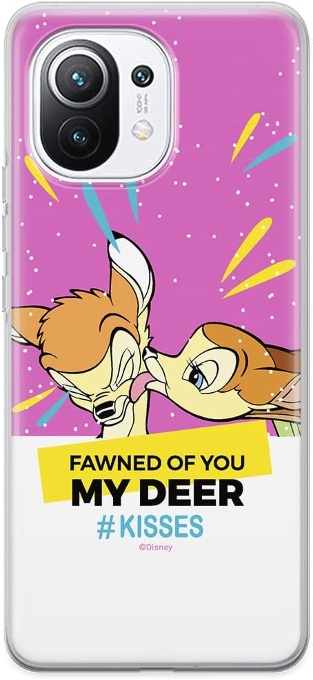 ERT GROUP Mobile Phone Case for Xiaomi 11 Original and Officially Licensed Disney Pattern Bambi 014 Perfectly Adapted to The Shape of The Mobile Phone, Partially Transparent