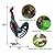 HSHD Solar Animal Lights Outdoor-18.2" Big Rooster Figurine Garden Decor with Metal Yard Art.Rooster Statue Light for Pathway Patio Backyard Decoration Lawn Ornaments