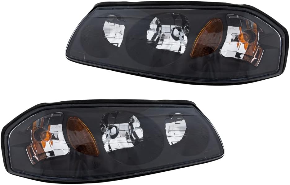 KarParts360 For 2000 2001 2002 2003 2004 Chevy Impala Headlight Assembly Driver Side w/Bulbs Replacement For GM2502201