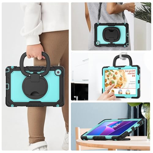 Coque Lenovo Tab 10.1 rotative et robuste avec protège-écran intégré - 6