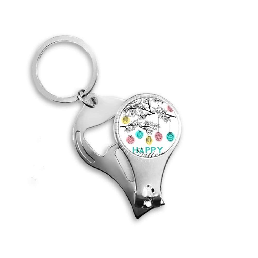 Cadeau de Pâques chrétien porte-clés oiseau décapsuleur utile