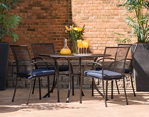 KETTLER Pilano 5-Piece Wrought Iron Mesh Dining Set