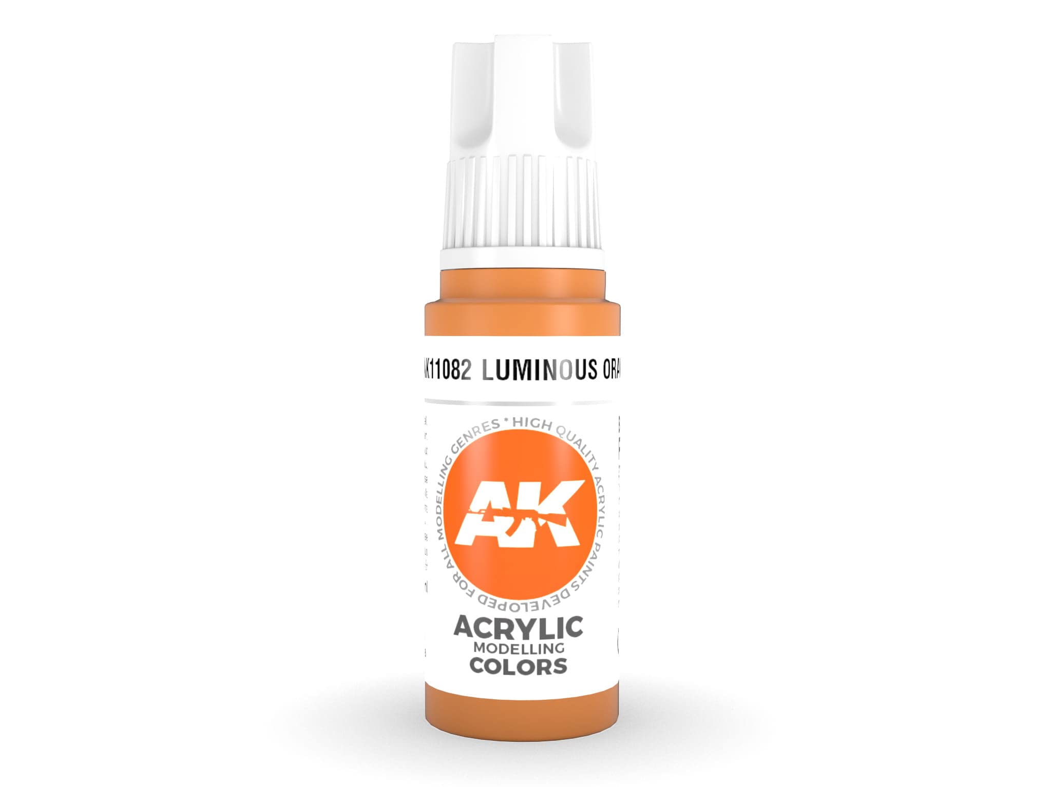 Ak Interactive Orange Ak Acrylics 3Gen Ak11082 Luminous (17Ml)