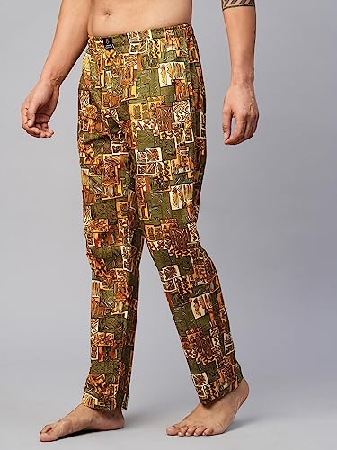 Image of Urban Scottish 100% Comfortable Men's Lounge Pants, Leisure-Wear withn Elastic Waist-Band & Regular Fit, Machine Washable Stayt Home Clothing, Expert Craftsmanship Featuring Plush to The Touch Feel