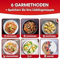 Instant Pot Multikocher, 5.7L 7-in-1 Smart Cooker - Schnellkochtopf, Schongarer, Reiskocher, Sautierpfanne, Joghurtbereiter, Dampfgarer und Speisewärmer, Schwarz. – Ansicht 2