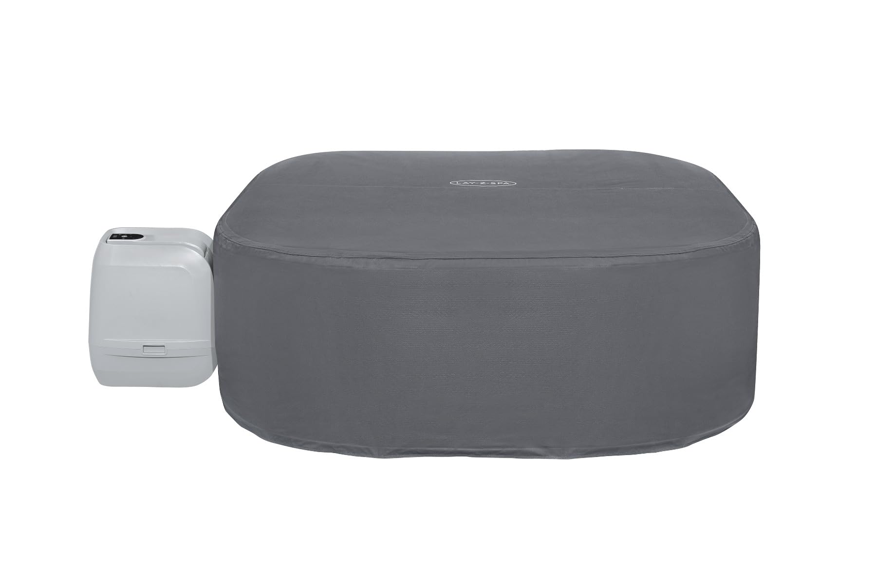 Lay-Z-Spa Large Square Thermal Hot Tub Cover 201cm x 85cm | Up to 40% More Energy Efficient, Water Repellent & UV Resistant, Universal Fit, Grey — image 1