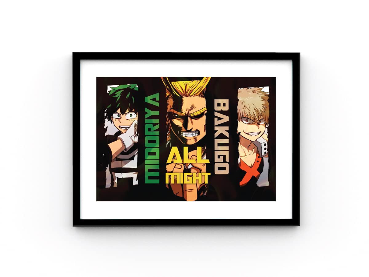 Buy TenorArts All Might Izuku Midoriya Bakugo My Hero Academia ...