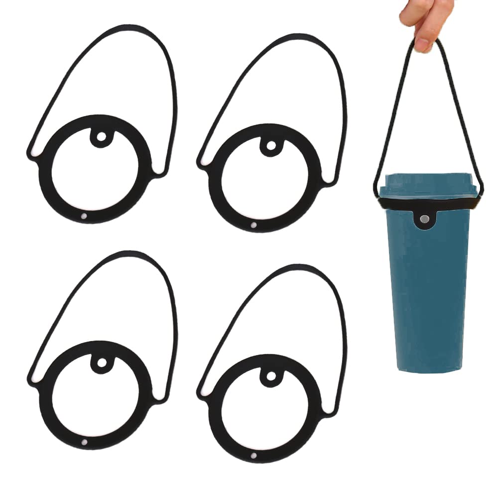 シリコンコーヒーカップキャリア ポータブルドリンクキャリア テイクアウト　青 Amazon.co.jp: HTGT シリコンコーヒーカップキャリア ポータブル