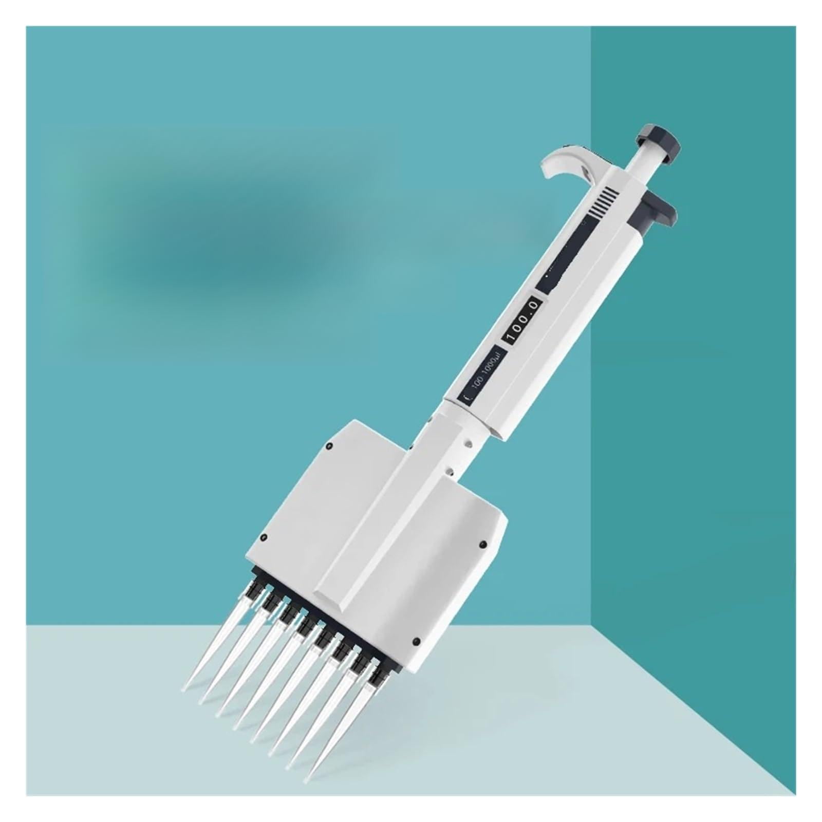 JXYQ Multichannel Pipette Chemical Lab Equipment Digital Adjustable Micropipette Laboratory 8 Channels Pipette 12 Channels(12 Channels 5-50ul)