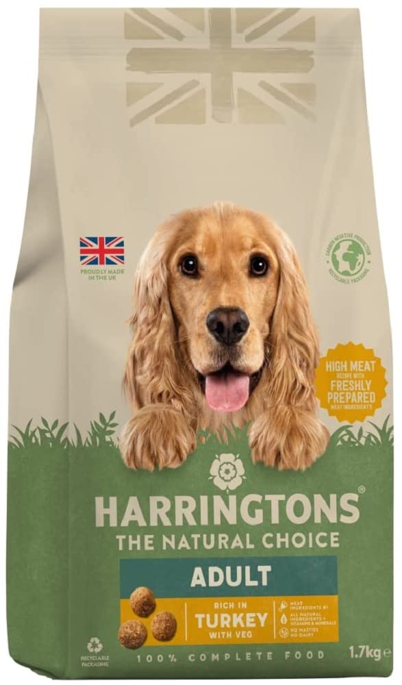 Turkey Dry Dog Food, 1.7kg