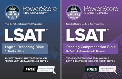 The PowerScore LSAT Bible Duology 2026-2027: Prep Strategies for Each