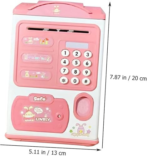 Miniatura 11 de Caja de alcancía de juguete para niños pequeños, alcancía de juguete para niños, alcancía de juguete para niños, juguetes de almacenamiento en Azul