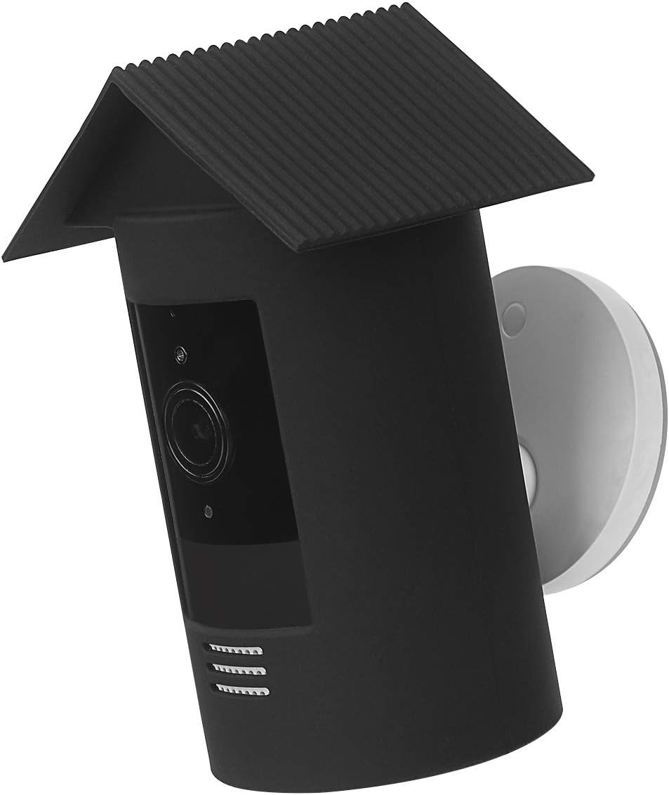 Water-Proof Silicone Cover Protective Case for Stick Up Cam Battery HD Security Camera(3rd Generation) - Anti-Scratch Protective Cover for Full Protection (Black)