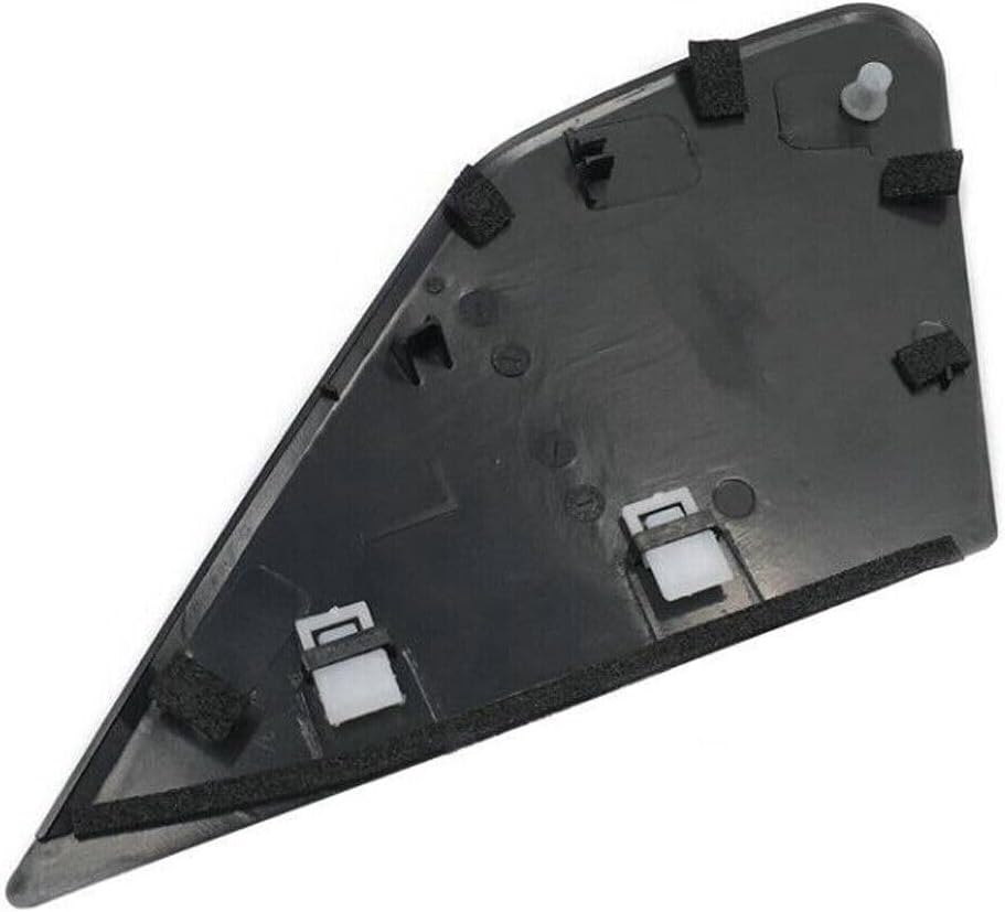 Pair Front Door Garnish Window Glass Plate Cover Trim for Honda Fit 2009 2010 2011 2012 2013