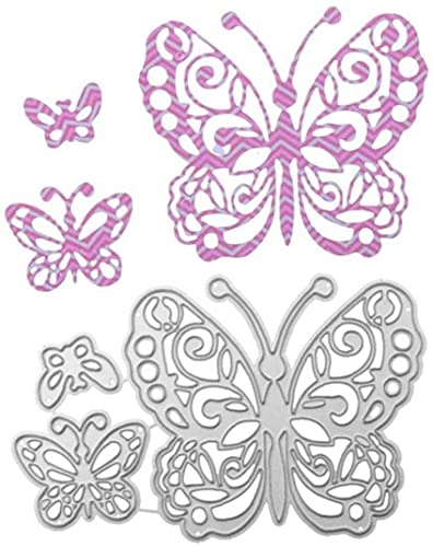 Modelos de borda de corte de borda fazem molde de gravação para cartões de papel de scrapbooking