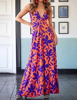 Robe Longue Bohème été - Style Plage Et Soirée En Polyester Fluide