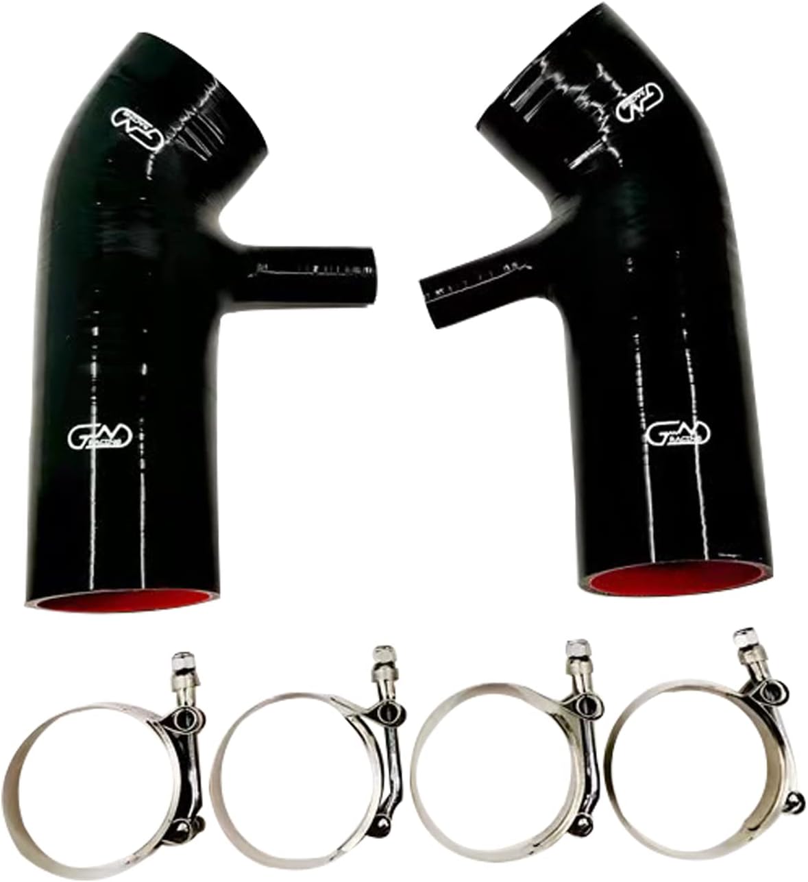 Silicone Air Intake Hose Kit Compatible With Nissan 370z Infiniti G37 2009-2014 (black)