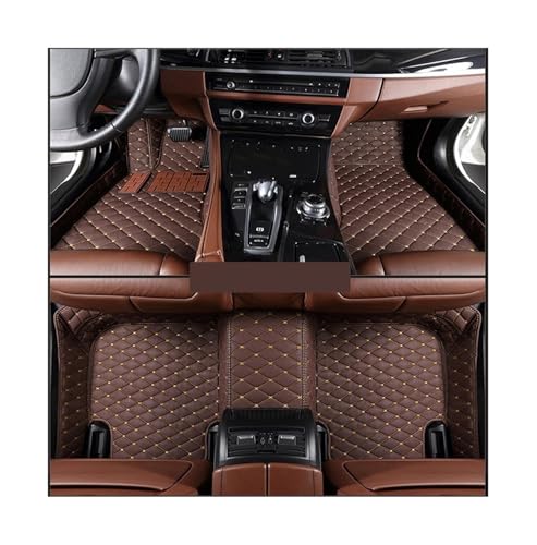 Tapis de sol de voiture sur mesure en cuir Mercedes Benz SL R230 protection habitacle