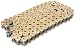 DID 525VXGB-110 Gold X-Ring Chain with Connecting Link