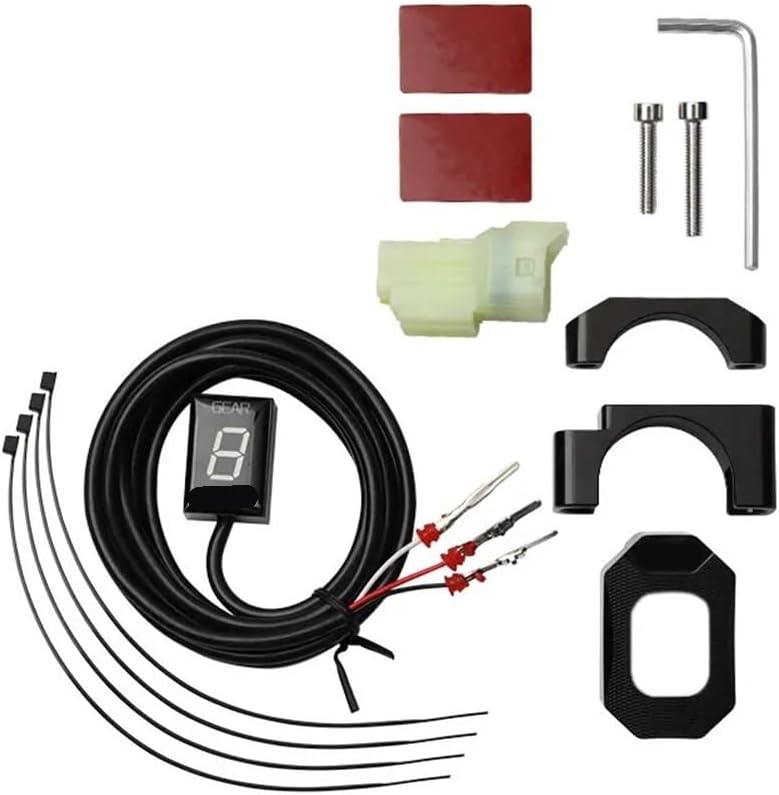 Gear Display Meter Motorcycle Gear Indicator for Hornet CB400 CB600F CB650F CB500X VFR800 for Shadow 750 Speed Display 1-6 Leve Motorcycle Gear Indicator