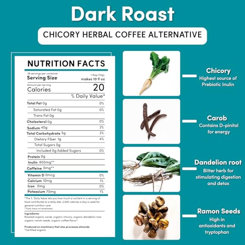 Teeccino Dandelion Dark Roast