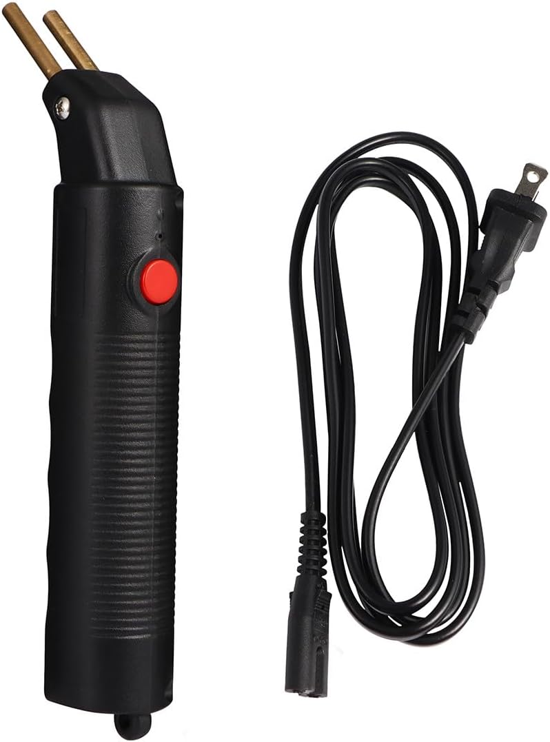 Car Bumper Fairing Welder Repair Machine with US Plug Ac110v, Plastic Hot Stapler Kit for Auto Body Bumper Welding and Collision Repair Tools