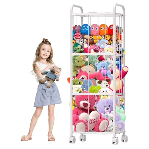 NEWFUN Organizador Juguetes Infantil, Almacenaje Juguetes, Gran Capacidad, Ahorra Espacio, Adecuado para Gabitaciones Infantiles, Salas de Juegos y Dormitorios