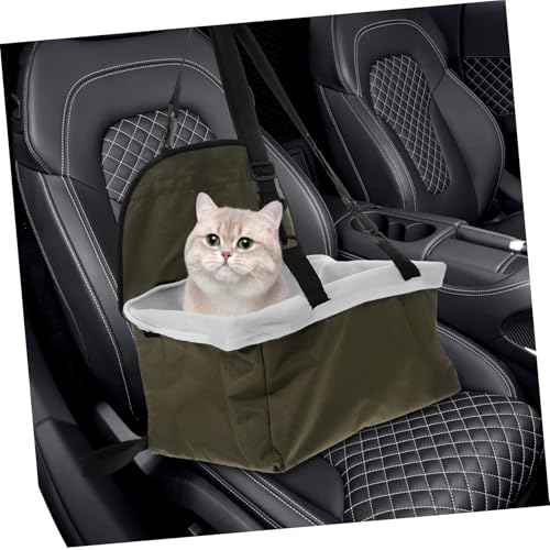 Siège auto pour chien coussin doux suspendu avec fixations rapides ajustables - 8