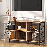 TV Console, TV Stand for 55 Inch TV, LGHM Modern Entertainment Center with Storage Cabinet, TV...