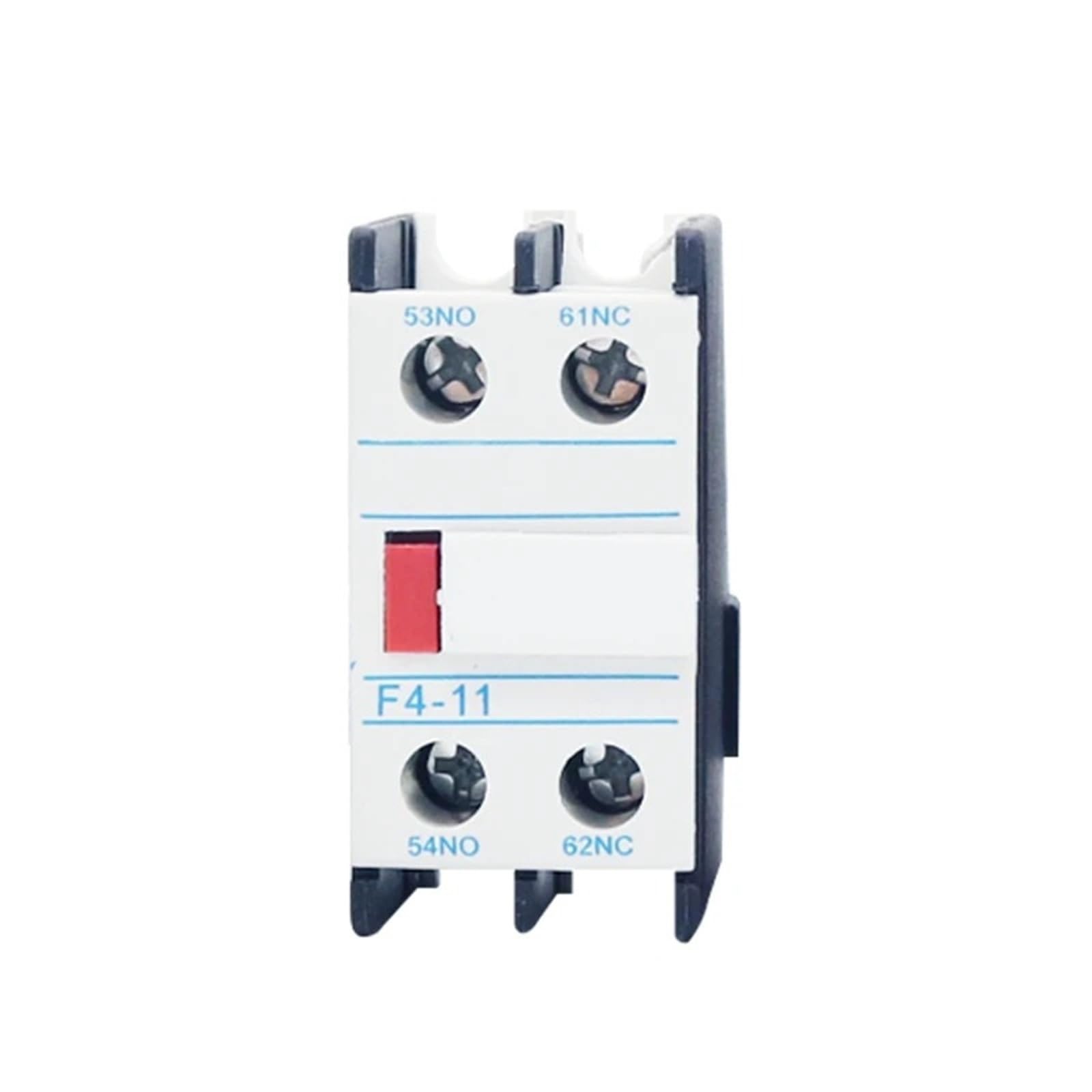 The Auxiliary Contact for CJX2 F4-22 F4-11 LA1-DN22 LA1-DN11 Contactor LC1-D AC Contactor 4 Poles 220v 1Pcs(F4-22 2NO2NC)