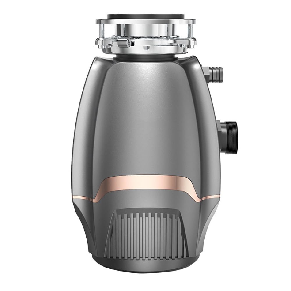 Triturador de Basura, recogedor de Alimentos, triturador de residuos domésticos, 3800 RPM, triturador automático de residuos para Fregadero, 0,75 HP, Continuo, con conexión para lavavajillas, reducci