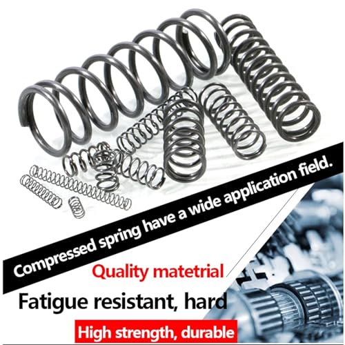 Resorte de compresión pequeño para reparar mecanismos con micro resortes de 12mm 5