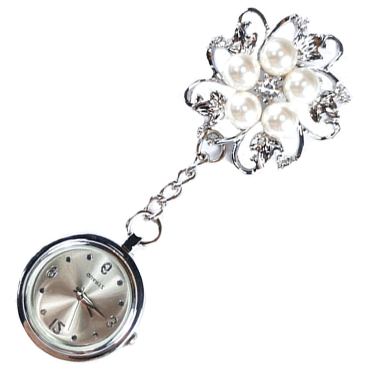 VALICLUD Orologio Digitale Con Collana - Orologio Da Tasca Per Infermieri, Orologio Al Quarzo Con Clip, Pratico Orologio Taschino