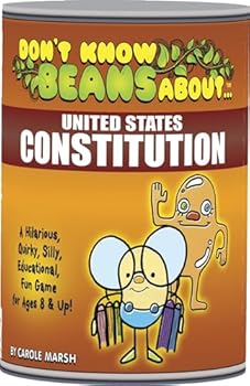 Hardcover Don't Know Beans about United States Constitution Book